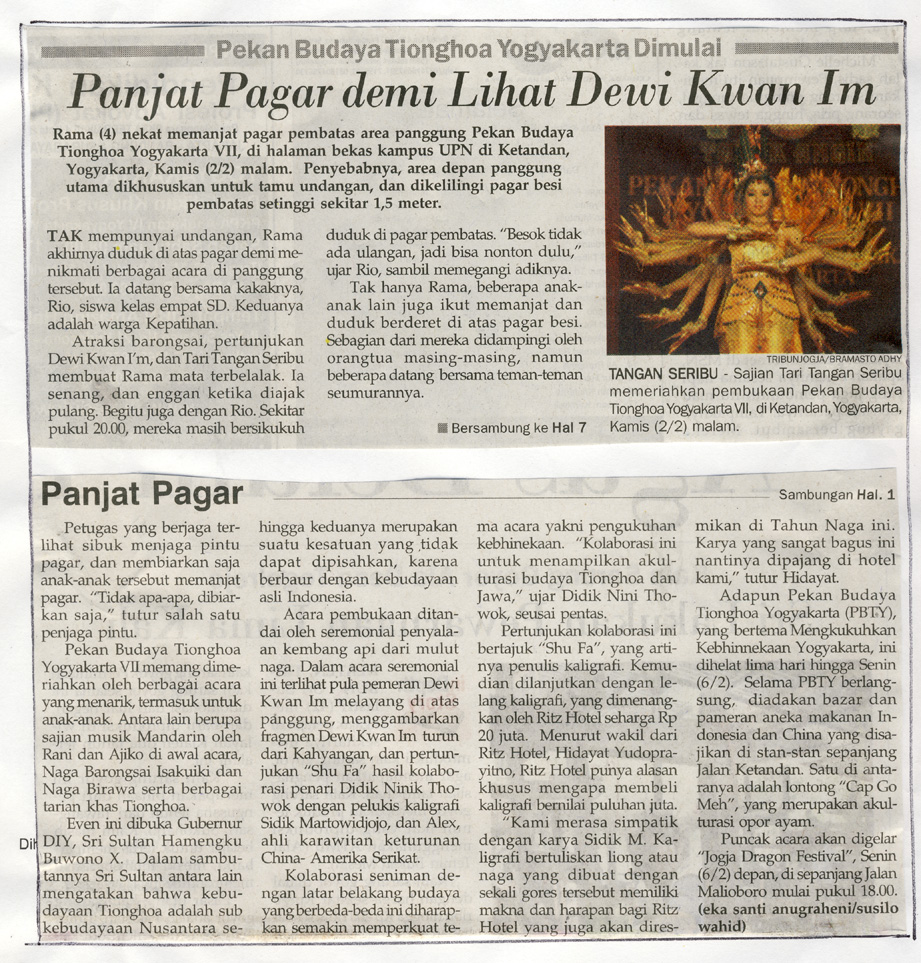 Kliping jogja terbaru